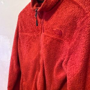 North Face zip up sweatshirt